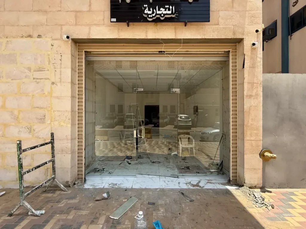 واجهة محل زجاج سيكوريت بالرياض - عمل رقم 9 من زويا الرياض