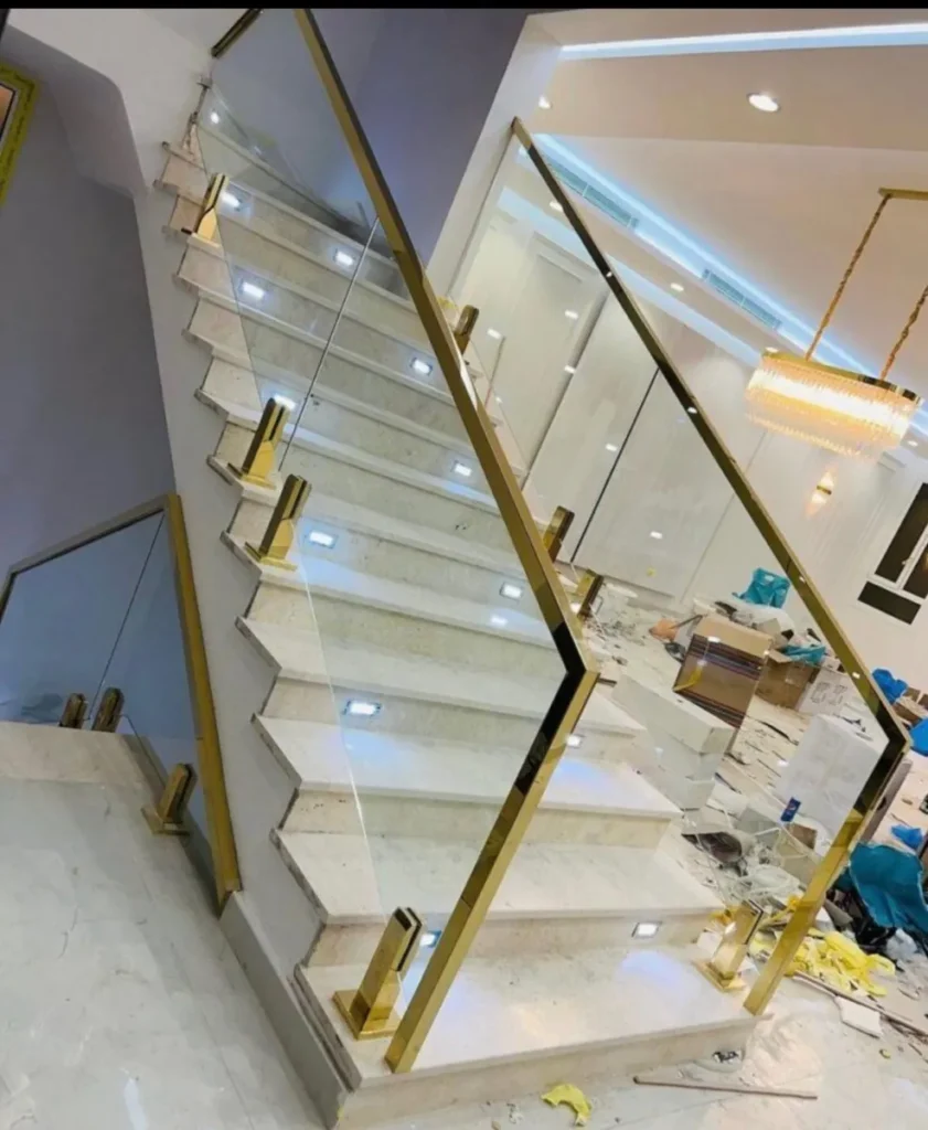 درابزين زجاج سيكوريت بالرياض - عمل رقم 1 من زويا الرياض